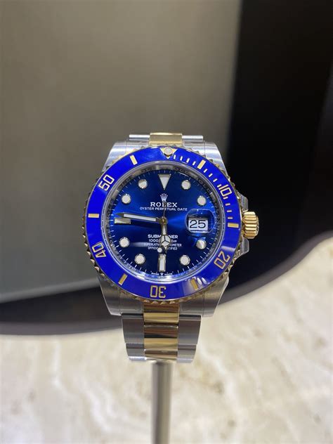 rolex oro y azul|Rolex oro.